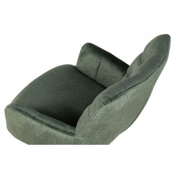 Benno Swivel Dining Chair Green